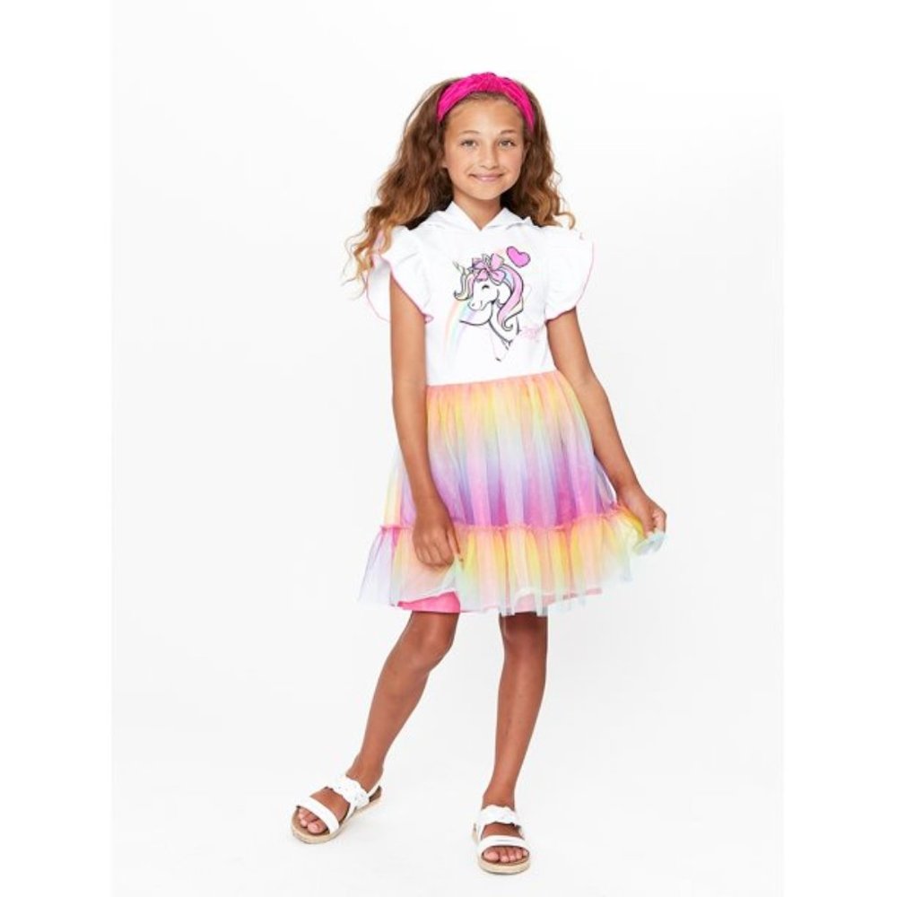 Jojo Siwa Girls Hooded Cosplay Dress || BRAND NEW***